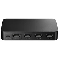 Commutateur HDMI 4K à 3 ports d'Insignia - Noir - Exclusivité Best Buy