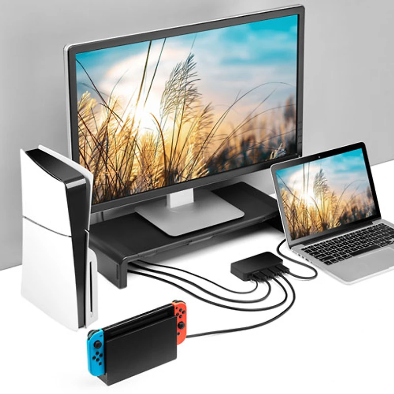 Commutateur HDMI 4K à 3 ports d'Insignia - Noir - Exclusivité Best Buy