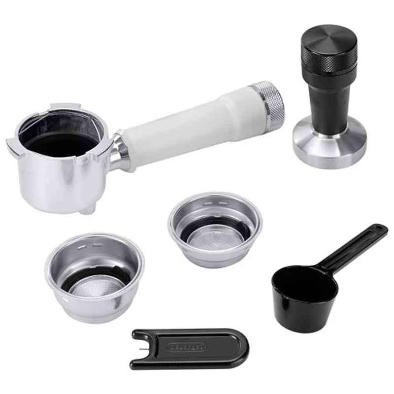 Machine à espresso manuelle Dedica Duo de De'Longhi - Blanc