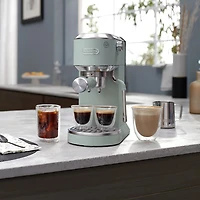 Machine à espresso manuelle Dedica Duo de De'Longhi - Vert
