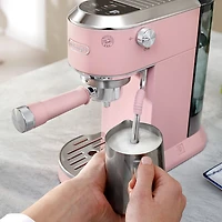 De'Longhi Dedica Duo Manual Espresso Machine - Pink