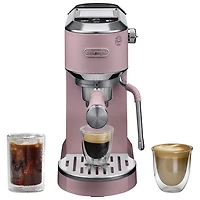 De'Longhi Dedica Duo Manual Espresso Machine - Pink