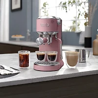 De'Longhi Dedica Duo Manual Espresso Machine - Pink