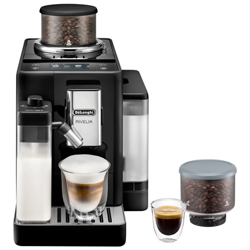 De'Longhi Rivelia Automatic Espresso Machine - Black