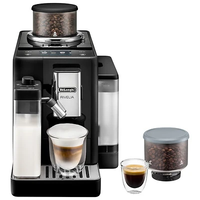 De'Longhi Rivelia Automatic Espresso Machine - Black