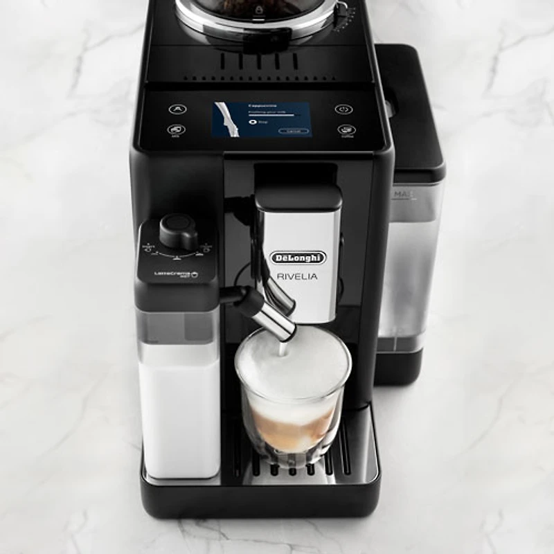 De'Longhi Rivelia Automatic Espresso Machine - Black