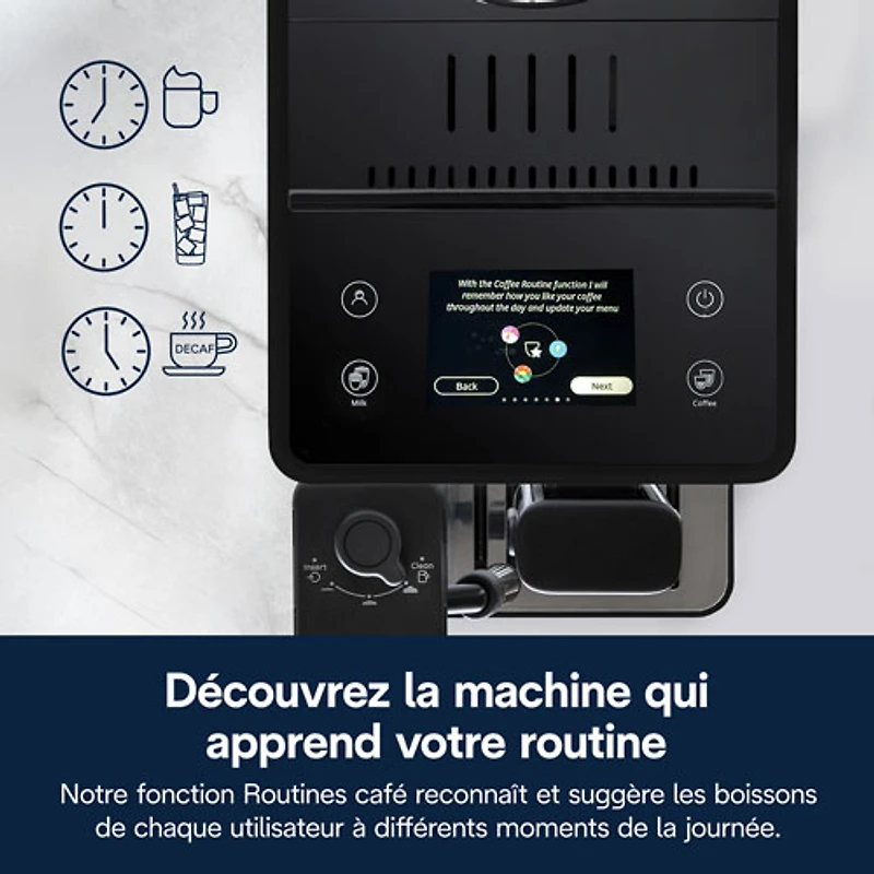 De'Longhi Rivelia Automatic Espresso Machine - Black