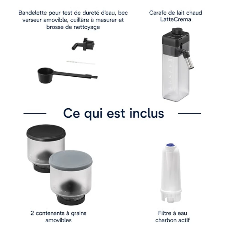 De'Longhi Rivelia Automatic Espresso Machine - Black