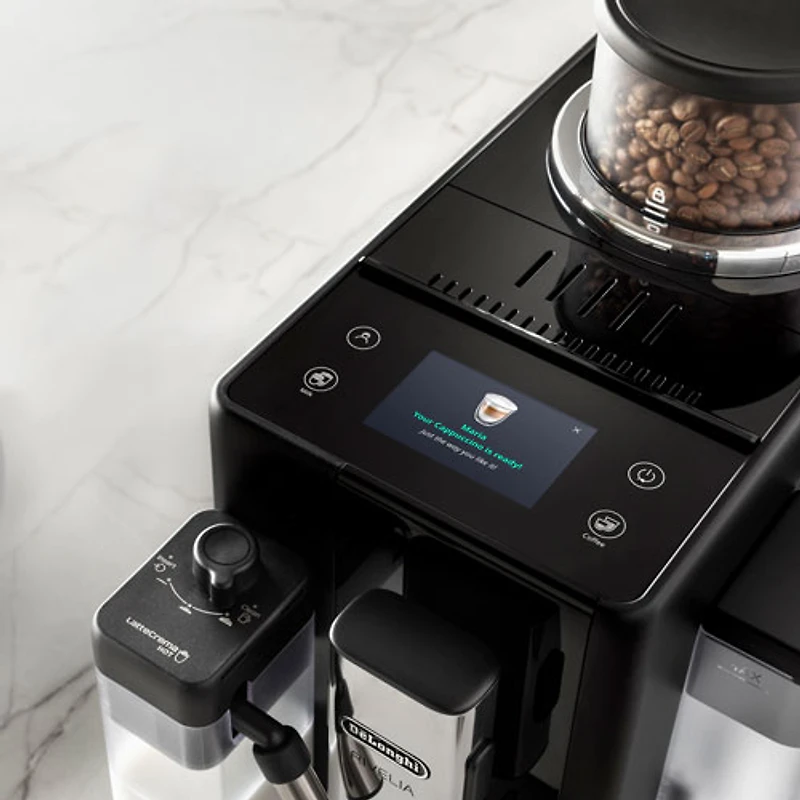 De'Longhi Rivelia Automatic Espresso Machine - Black