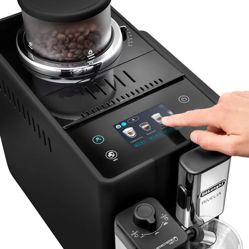 De'Longhi Rivelia Automatic Espresso Machine - Black