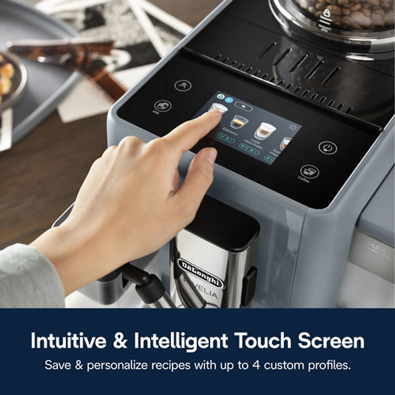 De'Longhi Rivelia Automatic Espresso Machine - Grey