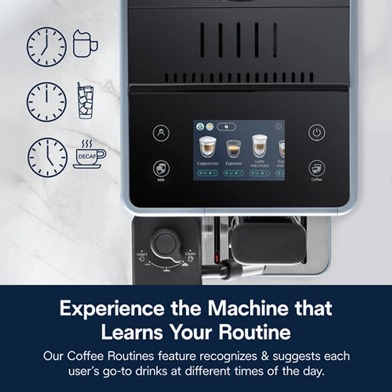 De'Longhi Rivelia Automatic Espresso Machine - Grey