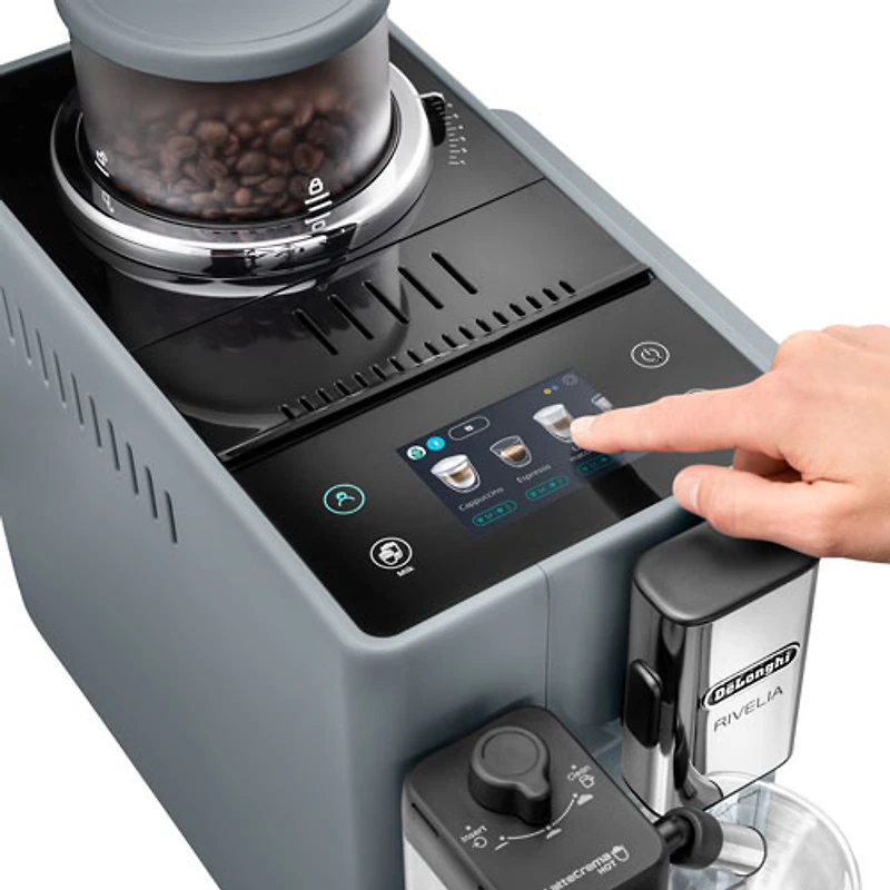 De'Longhi Rivelia Automatic Espresso Machine - Grey