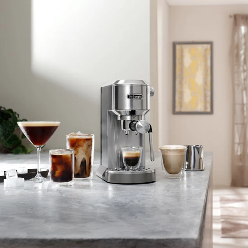 De'Longhi Dedica Duo Manual Espresso Machine - Stainless Steel