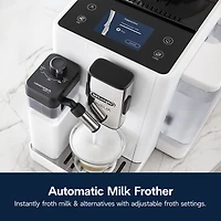 De'Longhi Rivelia Automatic Espresso Machine - White - Exclusive Retail Partner