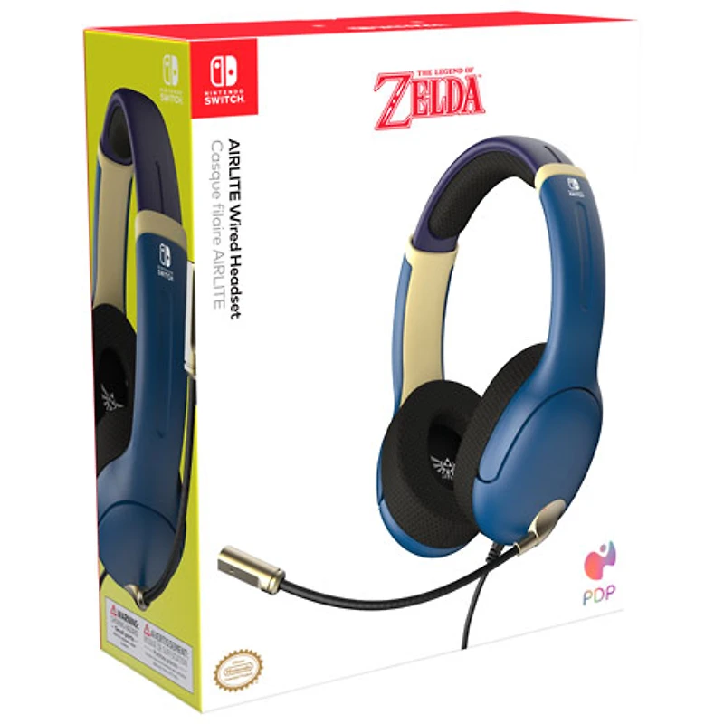 Casque de jeu Airlite de PDP pour Switch - Bleu foncé