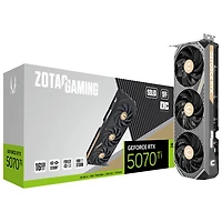 Carte graphique de jeu GeForce RTX 5070 Ti Solid SFF OC 16 Go GDDR7 de ZOTAC