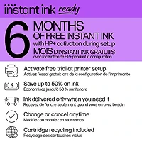Imprimante à jet d'encre tout-en-un sans fil DeskJet 2842e de HP