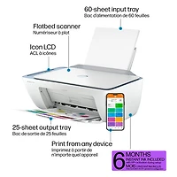 Imprimante à jet d'encre tout-en-un sans fil DeskJet 2842e de HP