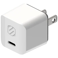 Scosche PowerVolt Mini Cube 20W USB-C Wall Charger - White