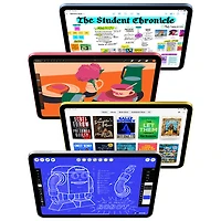 Fido Apple iPad A16 10.9" 128GB with Wi-Fi 6 & 5G (11th Generation) - Silver - Monthly Financing