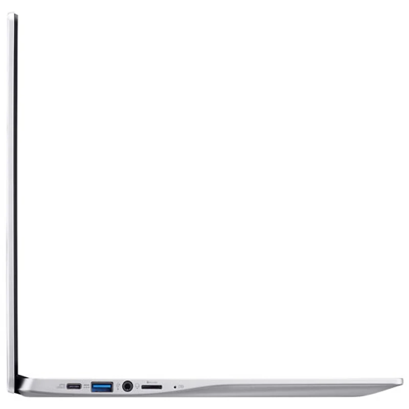 Chromebook de 15,6 po d'Acer - Argenté (Celeron N4500 d'Intel/RAM 4 Go/eMMC 64 Go/ChromeOS)