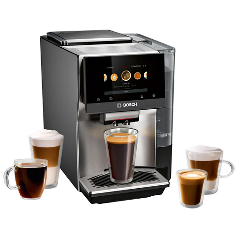 Machine à espresso automatique VeroCafe 800 de Bosch avec système de lait intégré