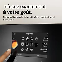 Machine à espresso automatique VeroCafe série 800 de Bosch avec système de lait et contenant à lait intégrés - Exclusivité Best Buy