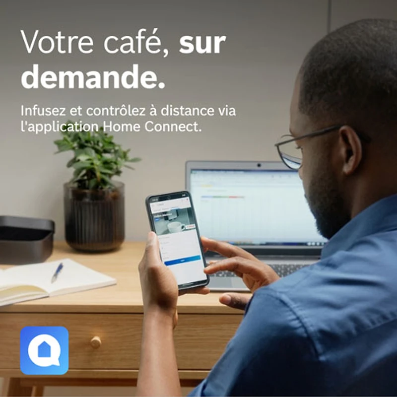 Machine à espresso automatique VeroCafe série 800 de Bosch avec système de lait et contenant à lait intégrés - Exclusivité Best Buy