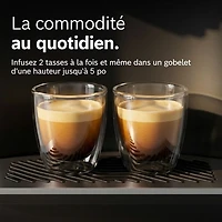 Machine à espresso automatique VeroCafe série 800 de Bosch avec système de lait et contenant à lait intégrés - Exclusivité Best Buy
