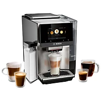 Machine à espresso automatique VeroCafe 800 de Bosch avec système de lait et contenant de lait intégrés