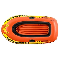 Intex Explorer 200 6 ft. 2-Person Inflatable Boat with Oars - Orange