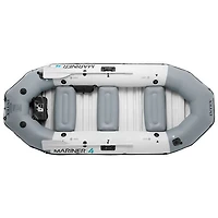 Bateau gonflable pour 4 personnes de 10,75 pi avec rames Mariner 4 d'Intex - Gris
