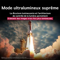 Téléviseur intelligent DELO HDR UHD 4K G5 de 55 po de LG (OLED55G5SUB) - 2025