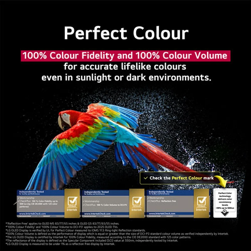 Téléviseur intelligent DELO HDR UHD 4K G5 de 65 po de LG (OLED65G5SUB) - 2025