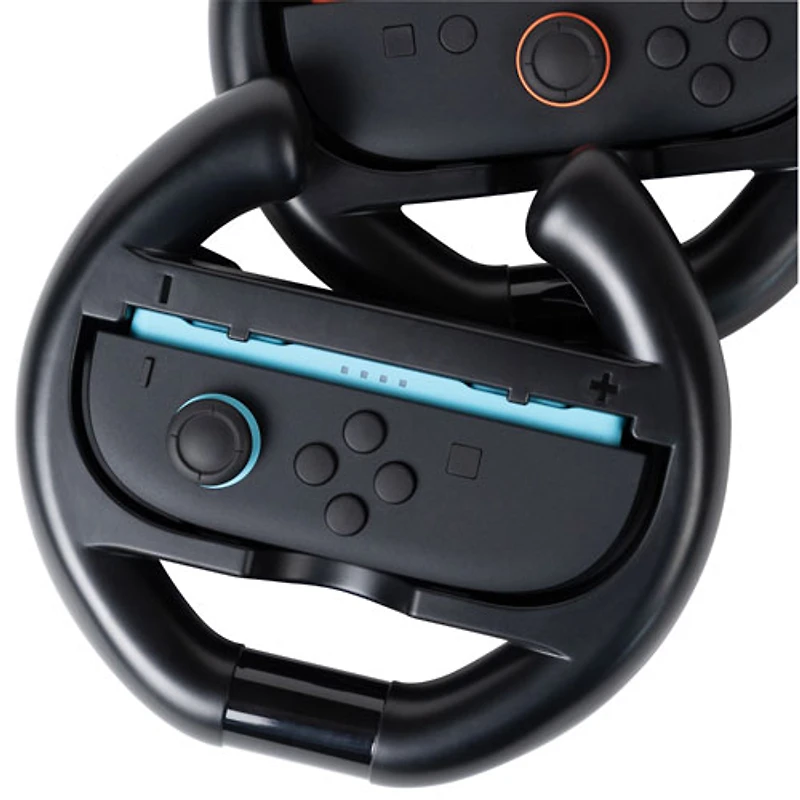 Ensemble de volant de course de Surge pour Switch 2 - Ensemble de 2 - Noir