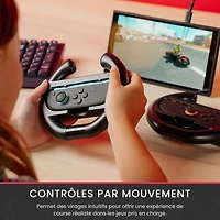 Ensemble de volant de course de Surge pour Switch 2 - Ensemble de 2 - Noir