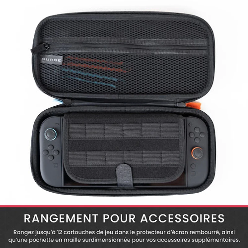 Surge Nylon Console Case for Switch 2 - Grey