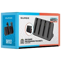 Station de recharge Quad Charger Controller de Surge pour Switch 2