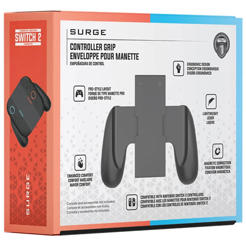 Surge Controller Grip for Switch 2 - Black