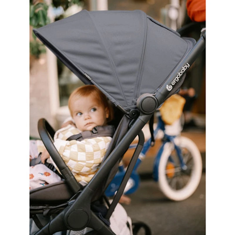 Ergobaby Metro 3 Compact Stroller - Graphite Grey