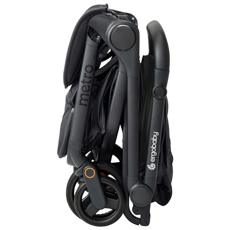 Poussette compacte Metro 3 d'Ergobaby - Noir onyx