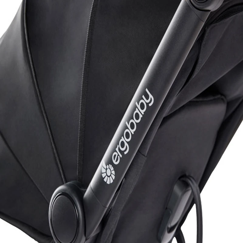 Poussette compacte Metro 3 d'Ergobaby - Noir onyx