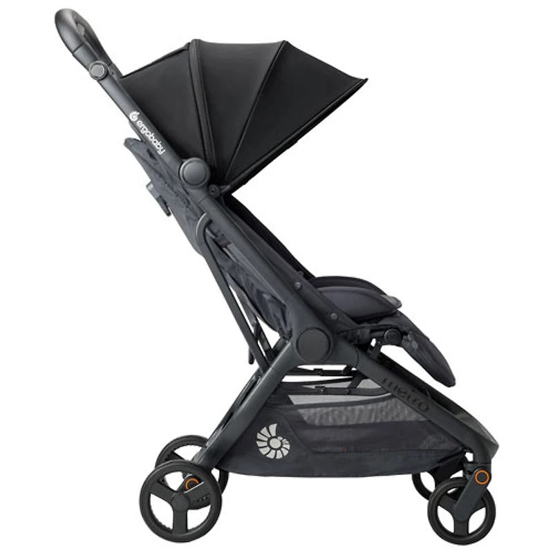 Poussette compacte Metro 3 d'Ergobaby - Noir onyx
