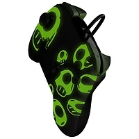 Manette avec fil REMATCH Glow de PDP pour Switch - Champignon 1 Up