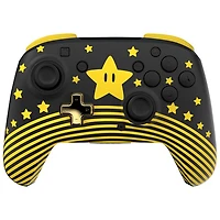 Manette sans fil phosphorescente Rematch de Turtle Beach pour Switch - Super Mario Star