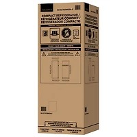 Réfrigérateur compact autonome à congélateur supérieur 7,3 pi³ d'Insignia (NS-CF70TMSS6-C) - Aspect acier inoxydable