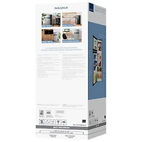 Insignia 4.5 Cu. Ft. Freestanding Top Mount Compact Fridge (NS-CF43TMSS6-C) - Stainless Steel Look