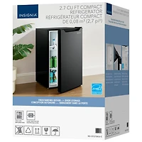 Réfrigérateur de bar autonome de 2,7 pi³ d'Insignia (NS-CF27BK6-C) - Noir - Exclusivité Best Buy
