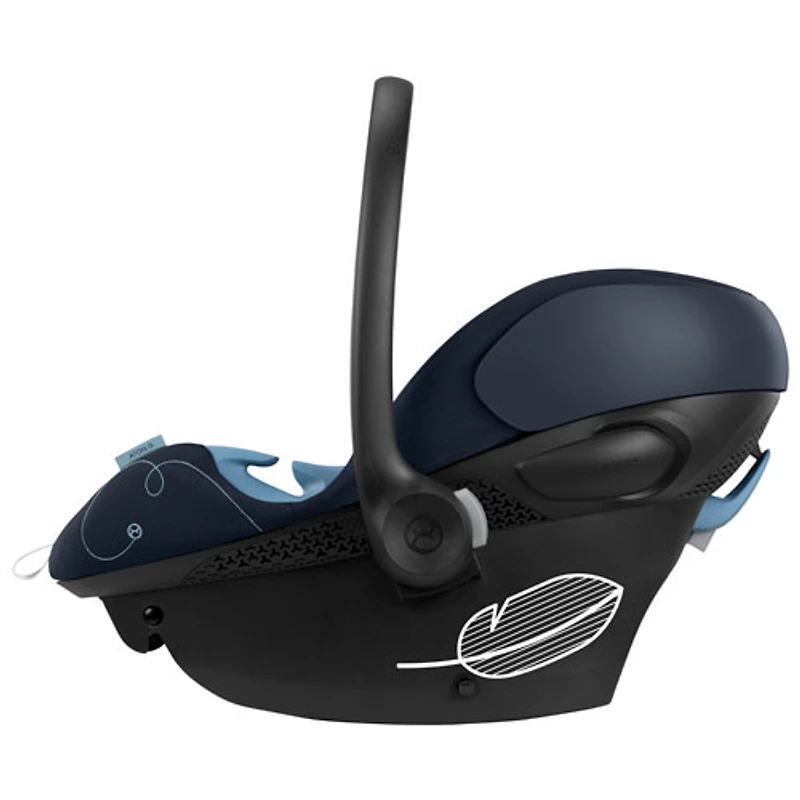 Cybex Aton G Swivel Rear-facing Infant Car Seat with SensorSafe - Ocean Blue